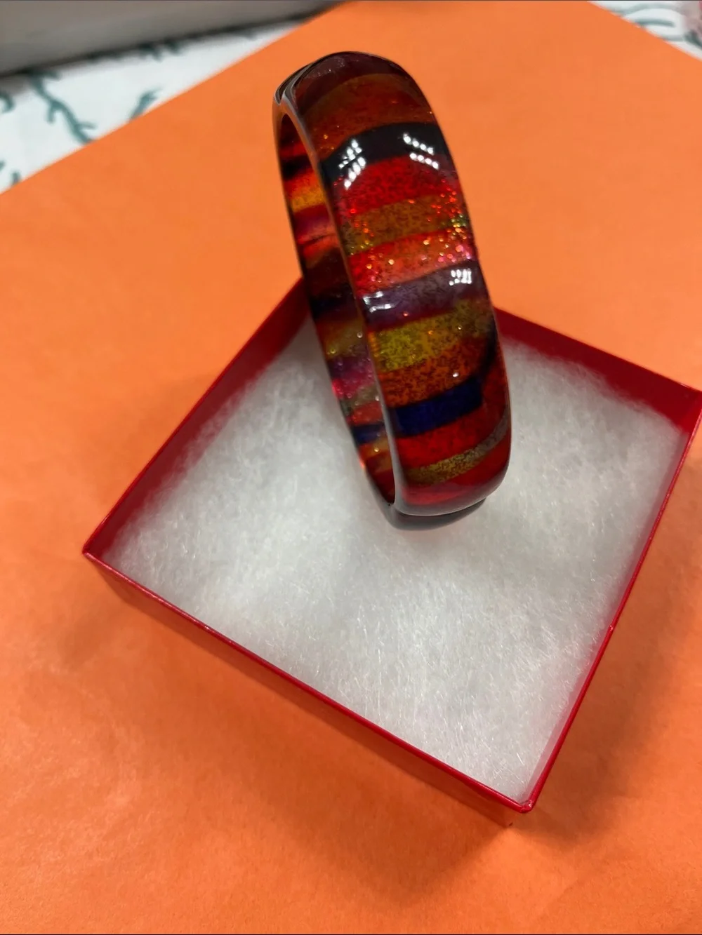 1960’s -1970’s Glitter Bangle